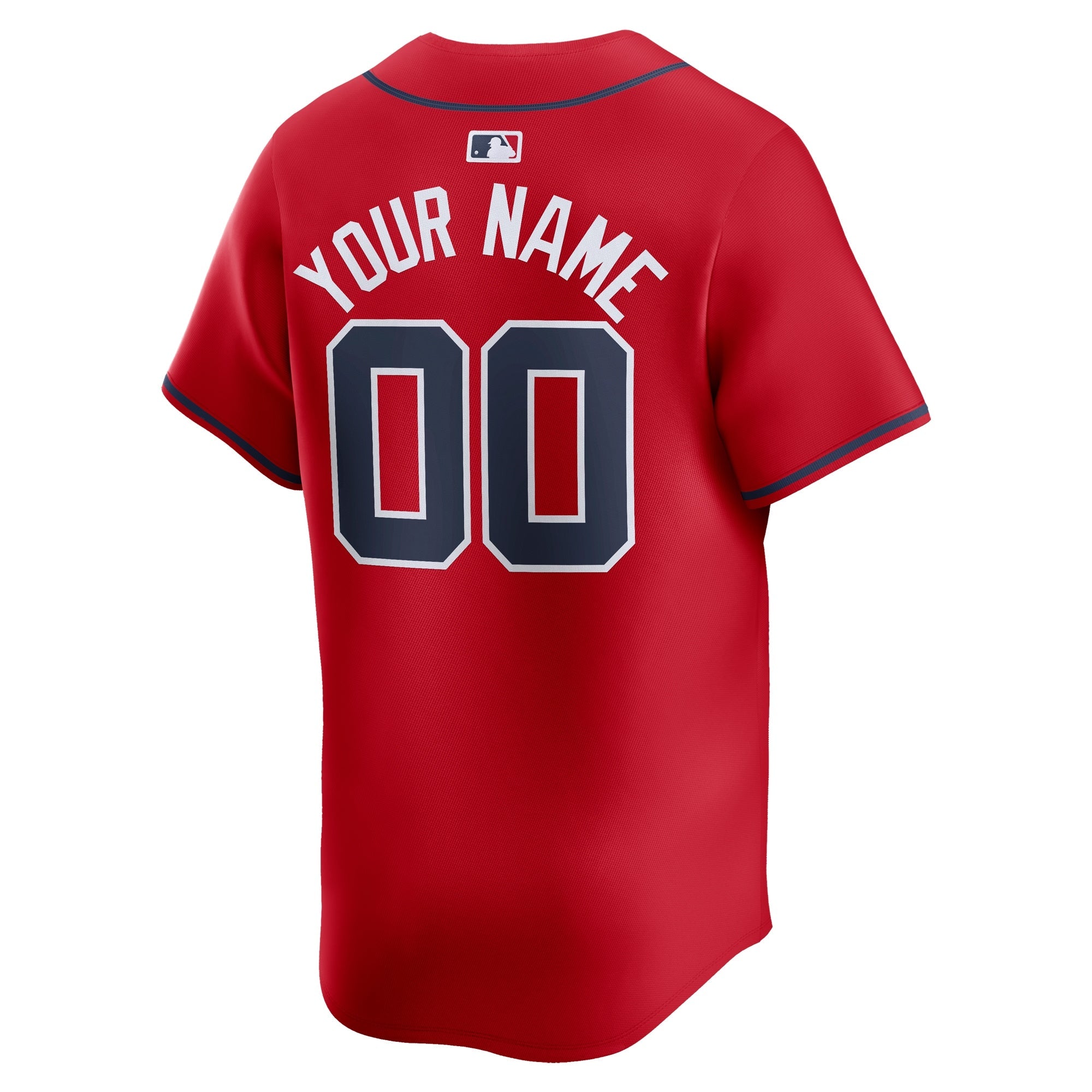 Atlanta Braves Alternate Limited Custom Shirt – Red