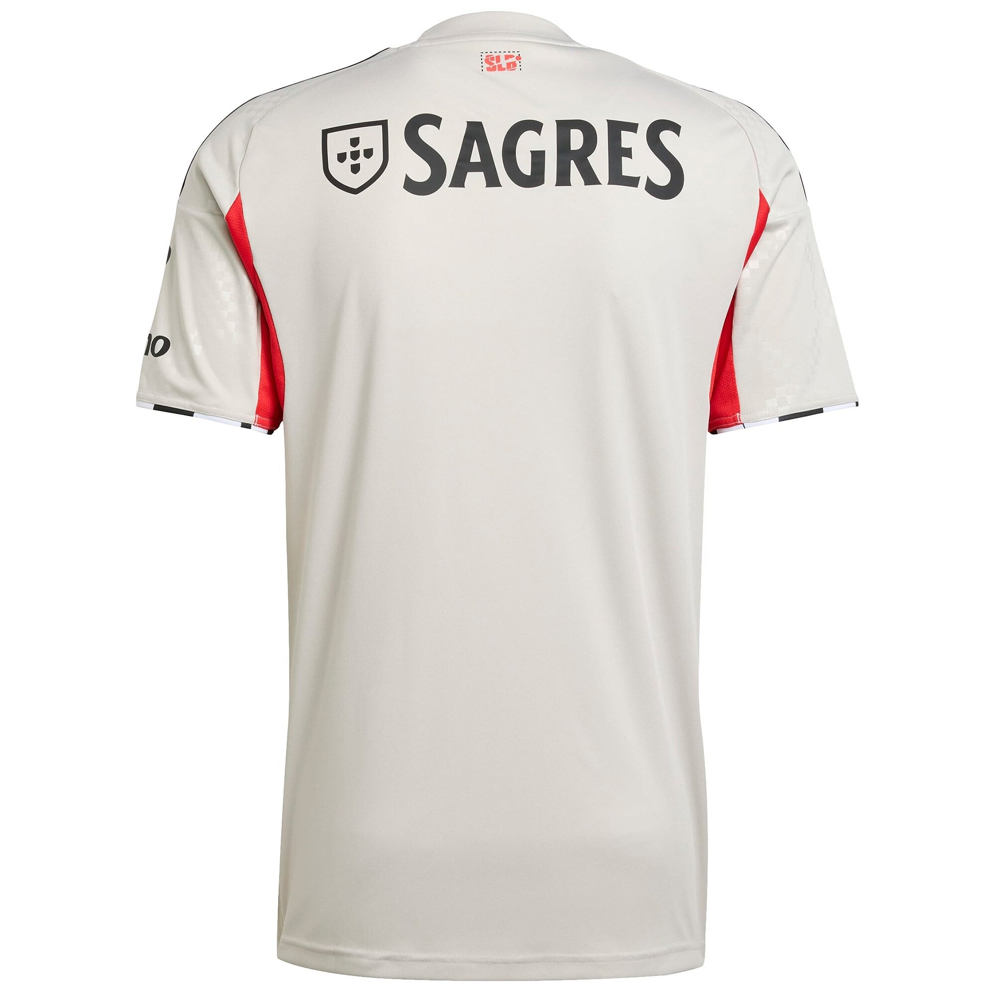 Benfica adidas 2025/26 Away Custom Soccer Shirt - Gray