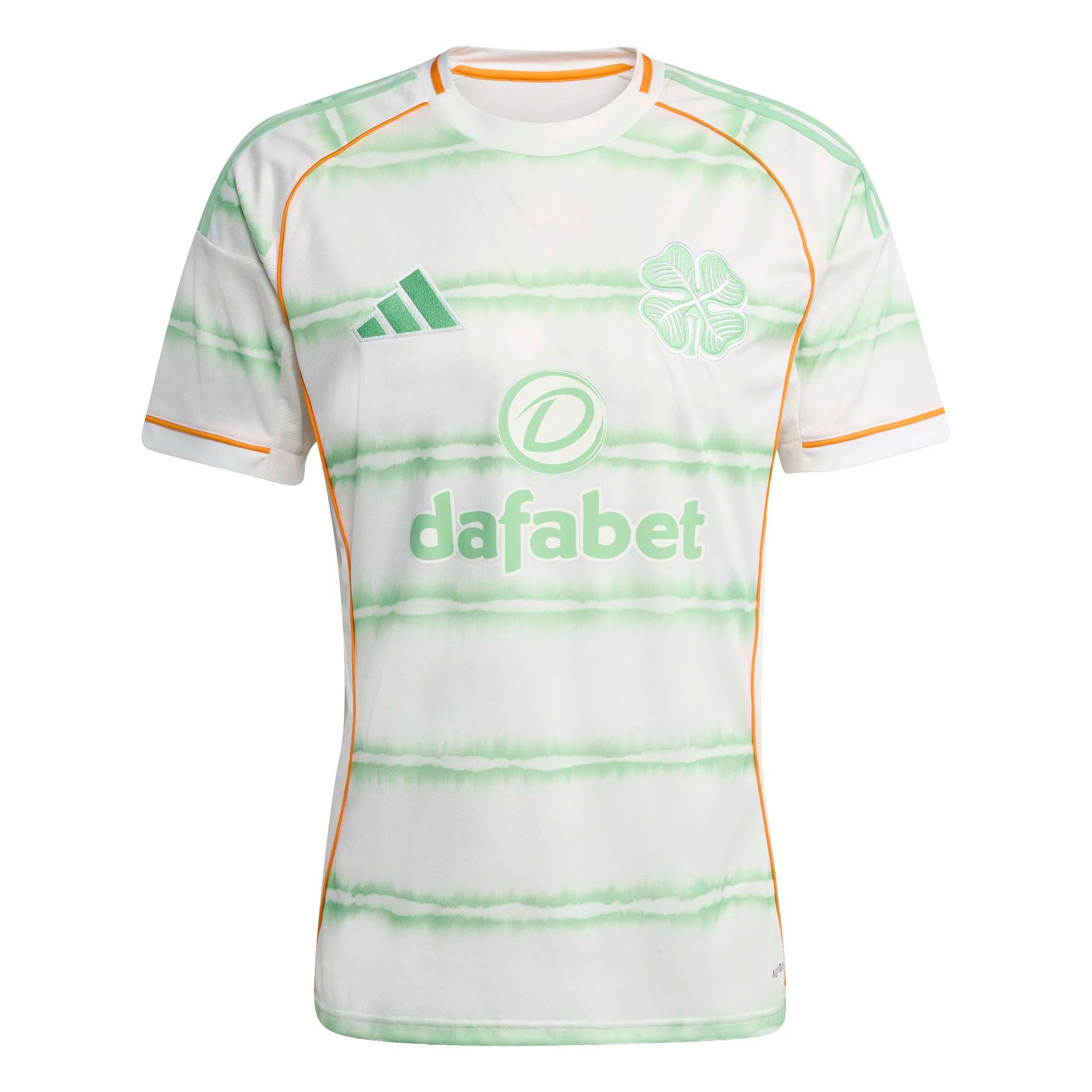 Celtic adidas 2025/26 Third Custom Soccer Shirt - White