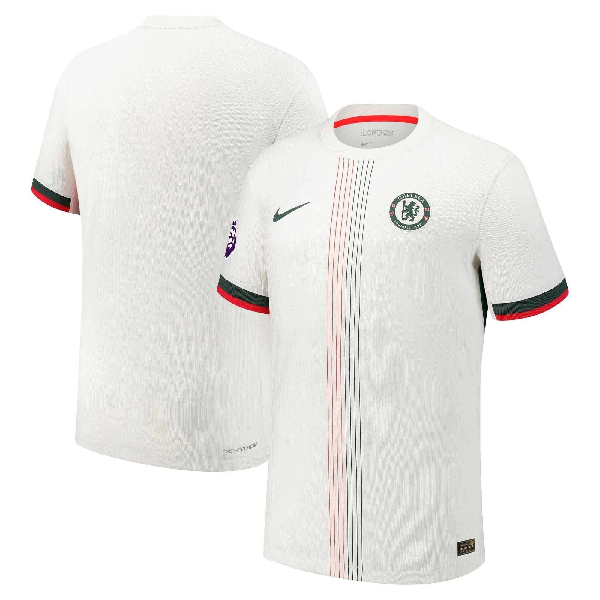 Chelsea teams 2025/26 Away Soccer Shirt with Patch - Cream