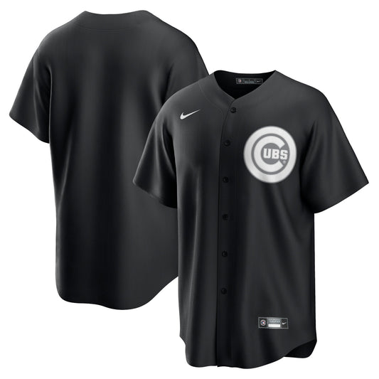 Chicago Cubs Official Custom Shirt - Black/White