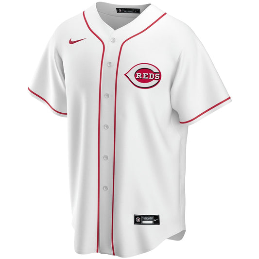 Cincinnati Reds Home Custom Shirt - White