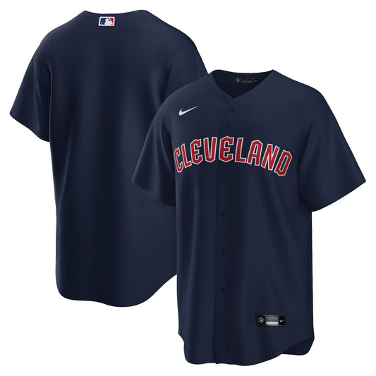 Cleveland Guardians Alternate Custom Shirt - Navy