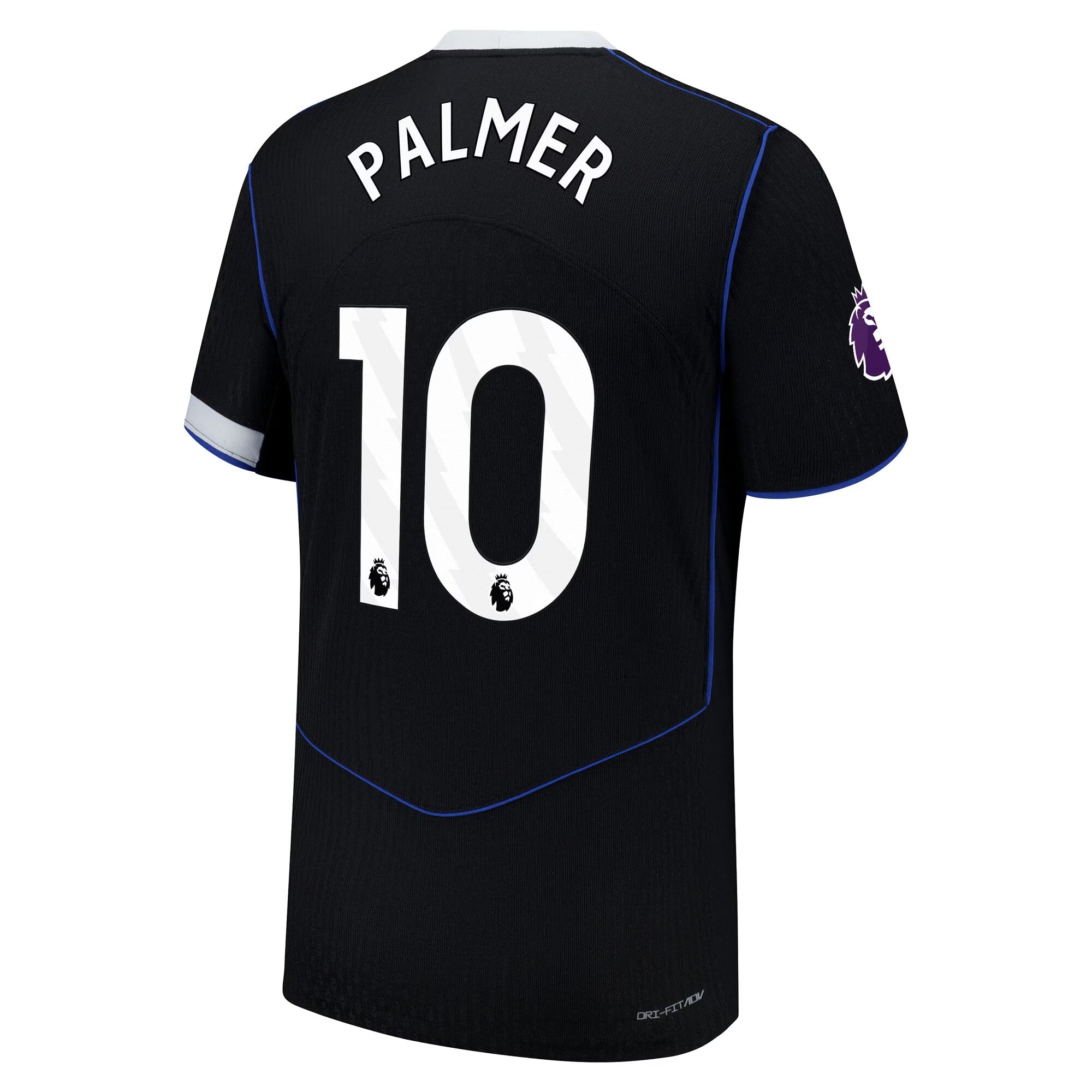 Cole Palmer Chelsea teams 2025/26 Third Player Soccer Shirt - Black