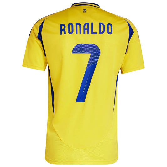 Cristiano Ronaldo 7 Al-Nassr FC 2024/25 Home Player Shirt - Yellow