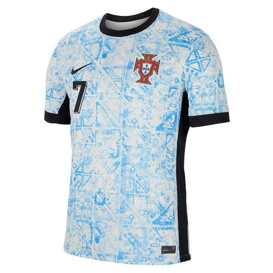 Cristiano Ronaldo Portugal National Team Shirt 2024/25 Away Shirt – Blue