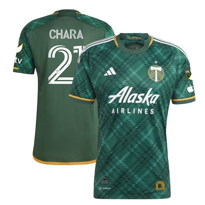 Diego Chara Portland Timbers Unisex Shirt 2023/24 Player Jersey - Green - Jersey Teams World