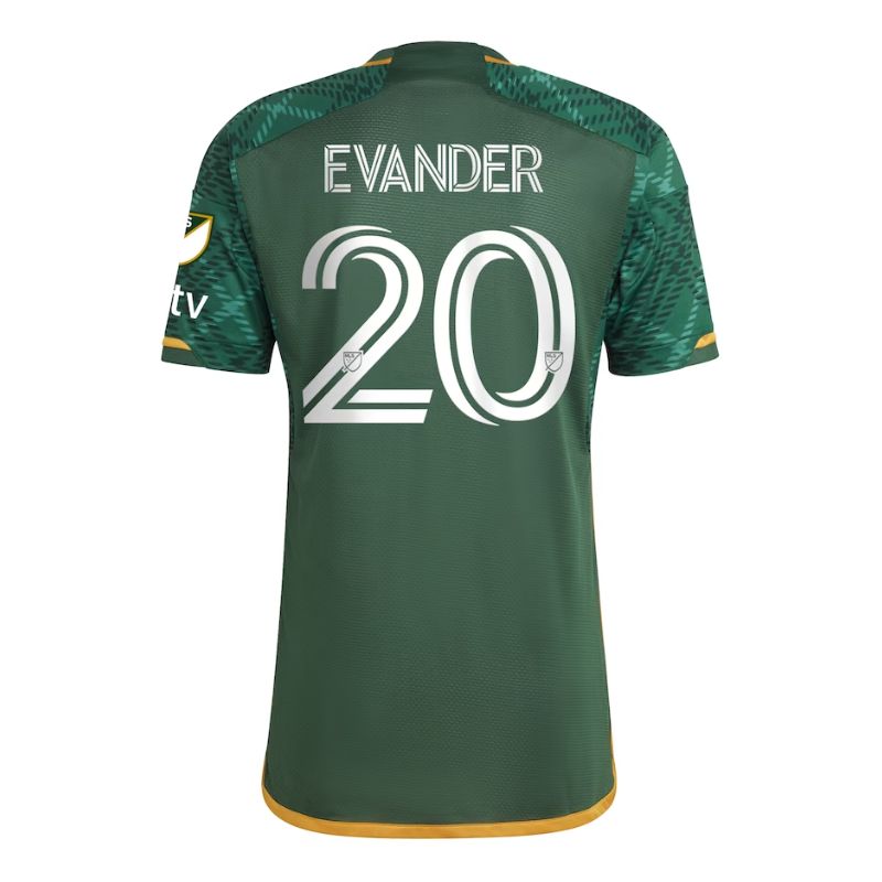Evander Portland Timbers Unisex Shirt 2023/24 Player Jersey - Green - Jersey Teams World