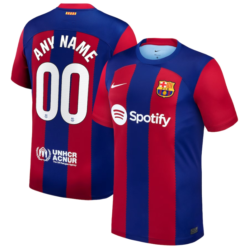 Fc Barcelona 2023/24 Home Custom Shirt - Royal
