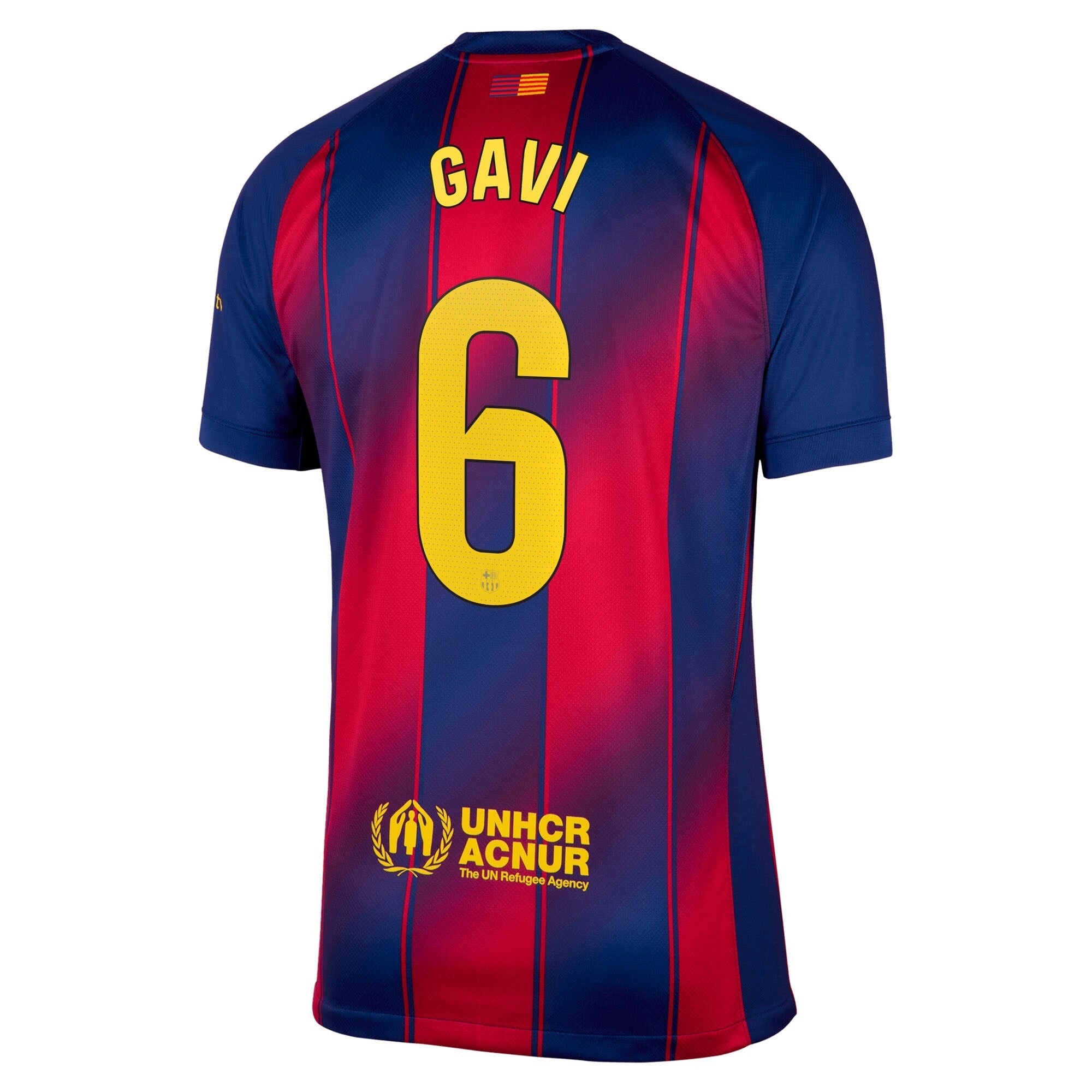 Gavi 6 Barcelona teams 2025/26 Home Soccer Shirt - Navy