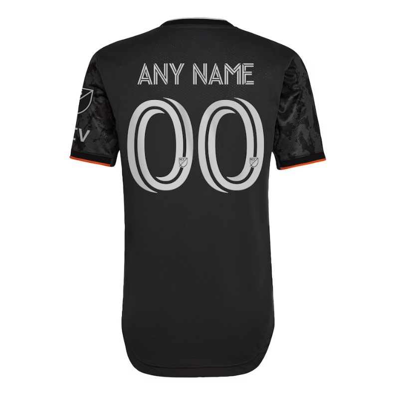 Houston Dynamo FC Unisex Shirt 2023 Custom Jersey - Black - Jersey Teams World