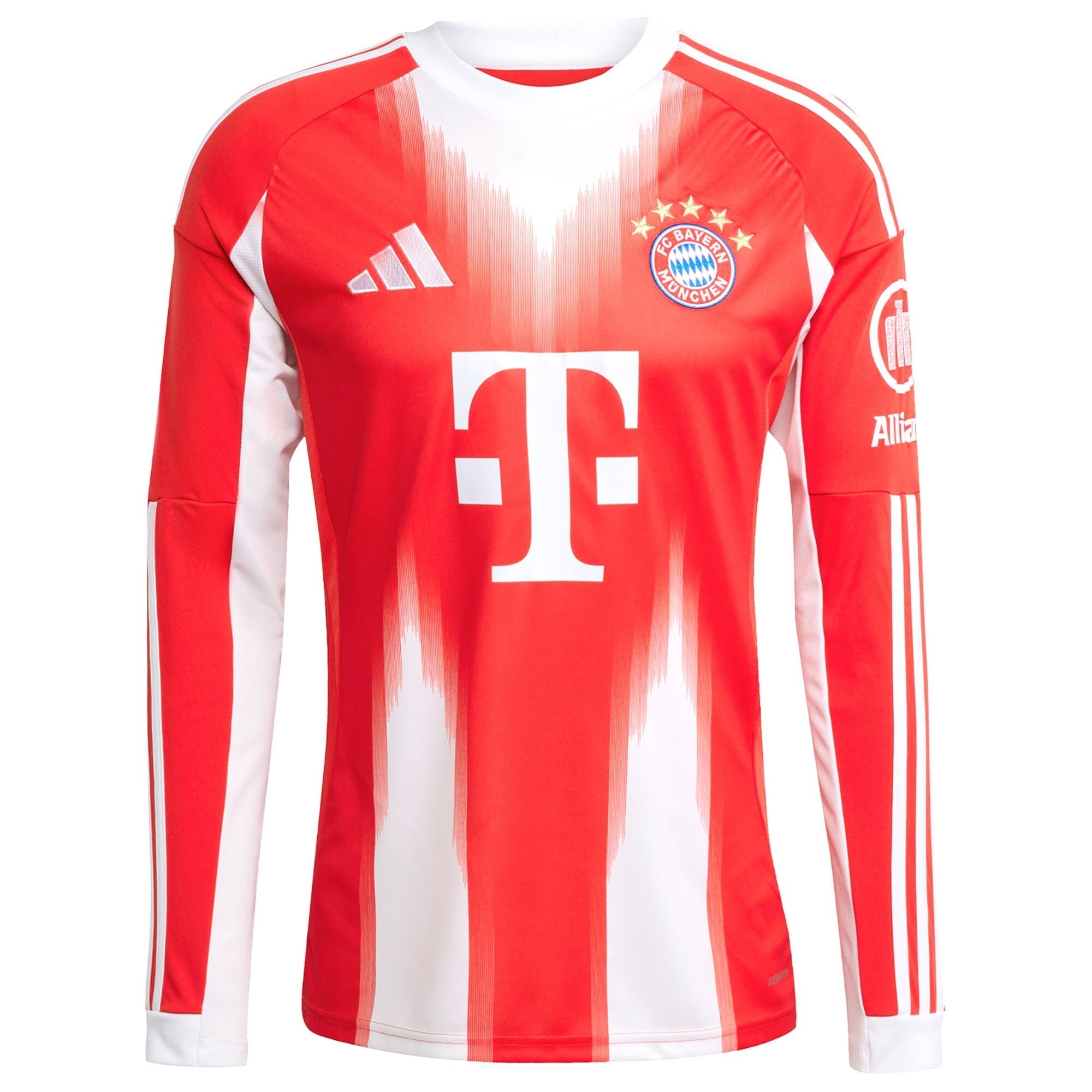 Jamal Musiala Bayern Munich adidas Home 2025/26 Long Sleeve Player Soccer Shirt - Red
