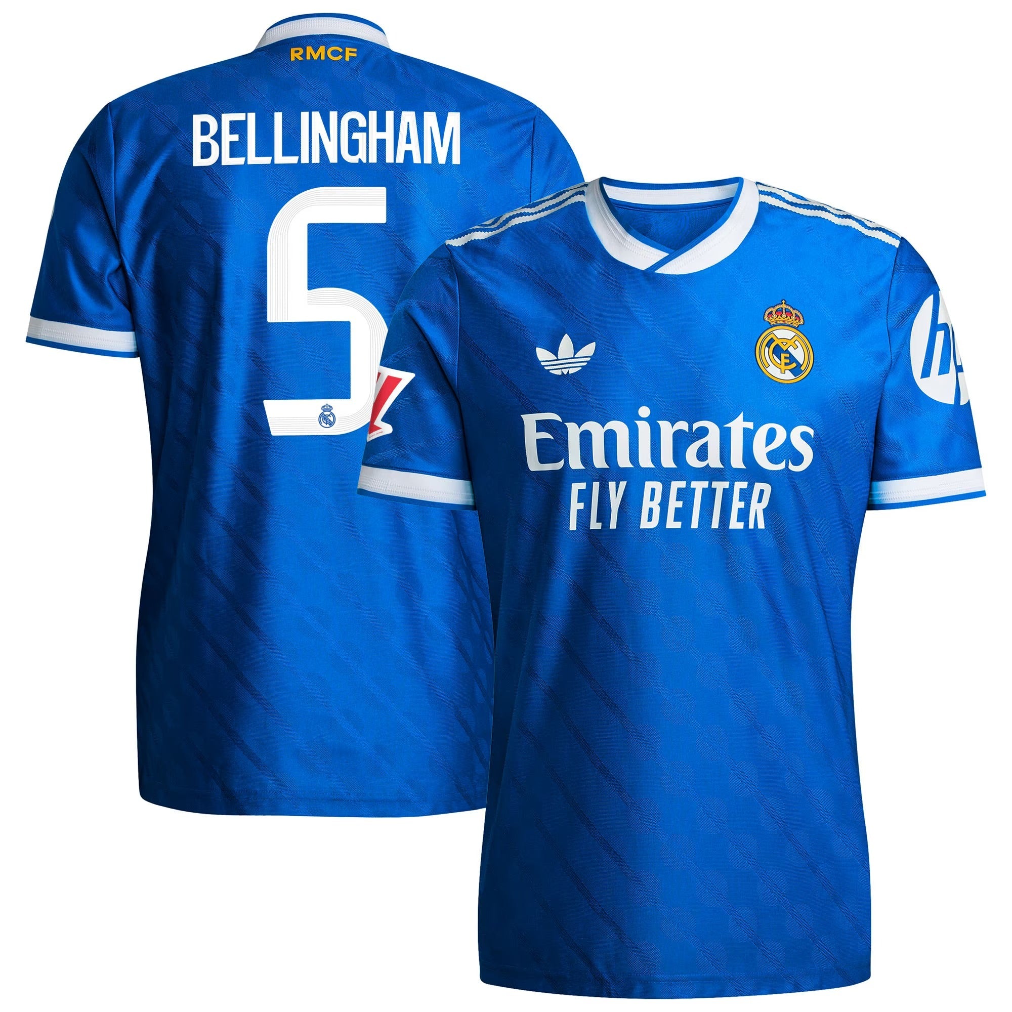 Jude Bellingham Real Madrid adidas 2025/26 Third Player Soccer Shirt - Blue