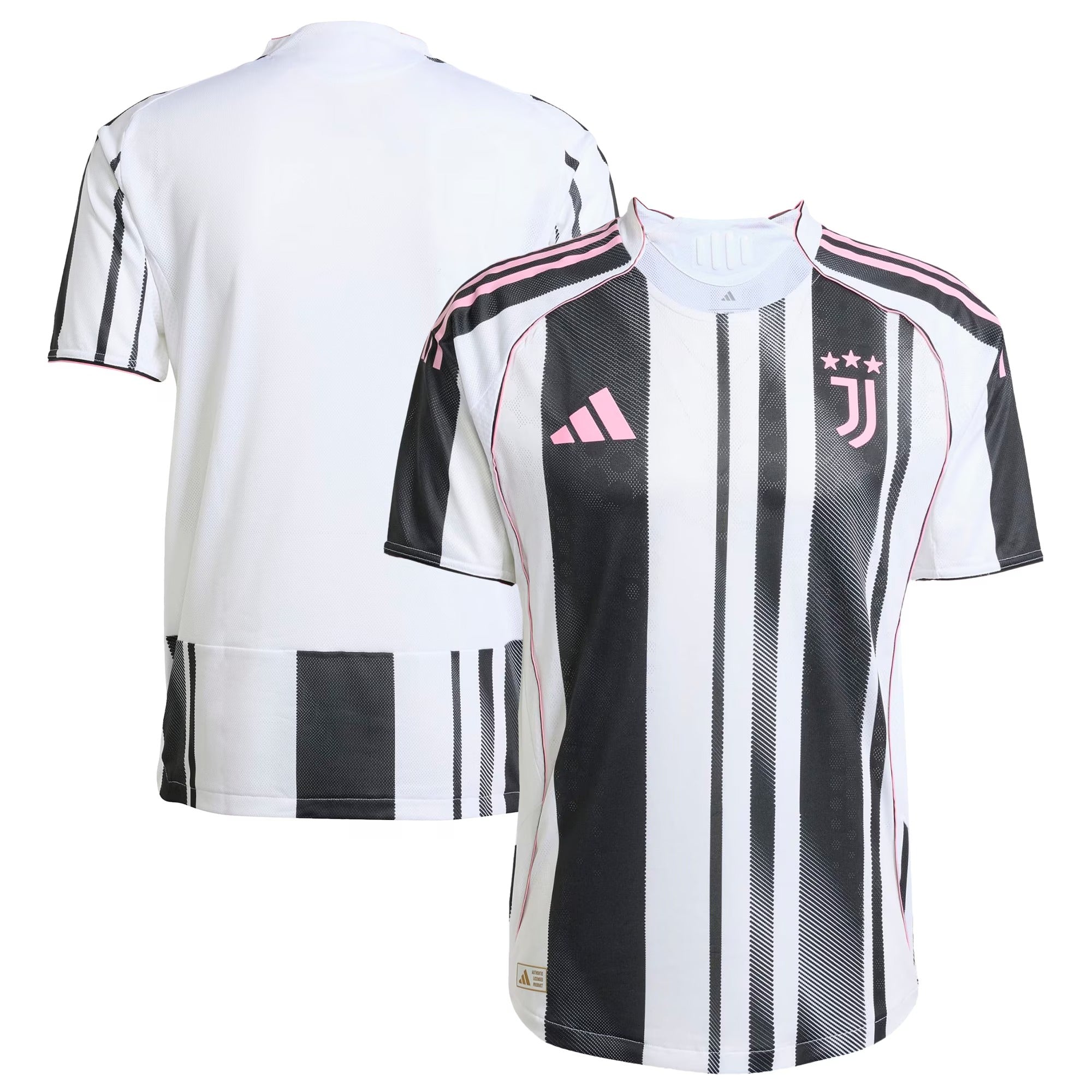 Juventus adidas 2025/26 Home Custom Soccer Shirt - White