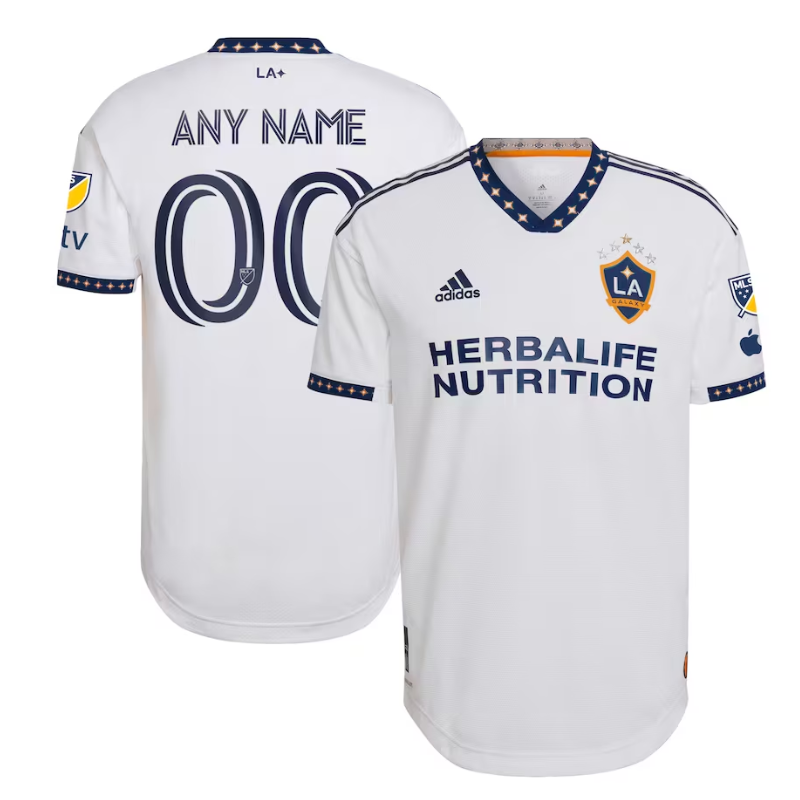 LA Galaxy Unisex Shirt 2023 Custom Jersey - White - Jersey Teams World