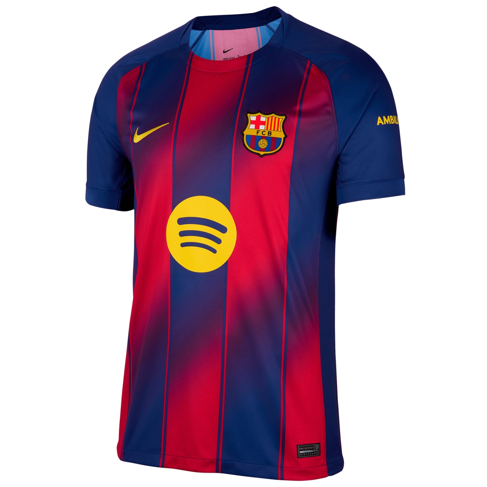 Lamine Yamal Barcelona Nike Jersey 2025/26 Home Player - Blue