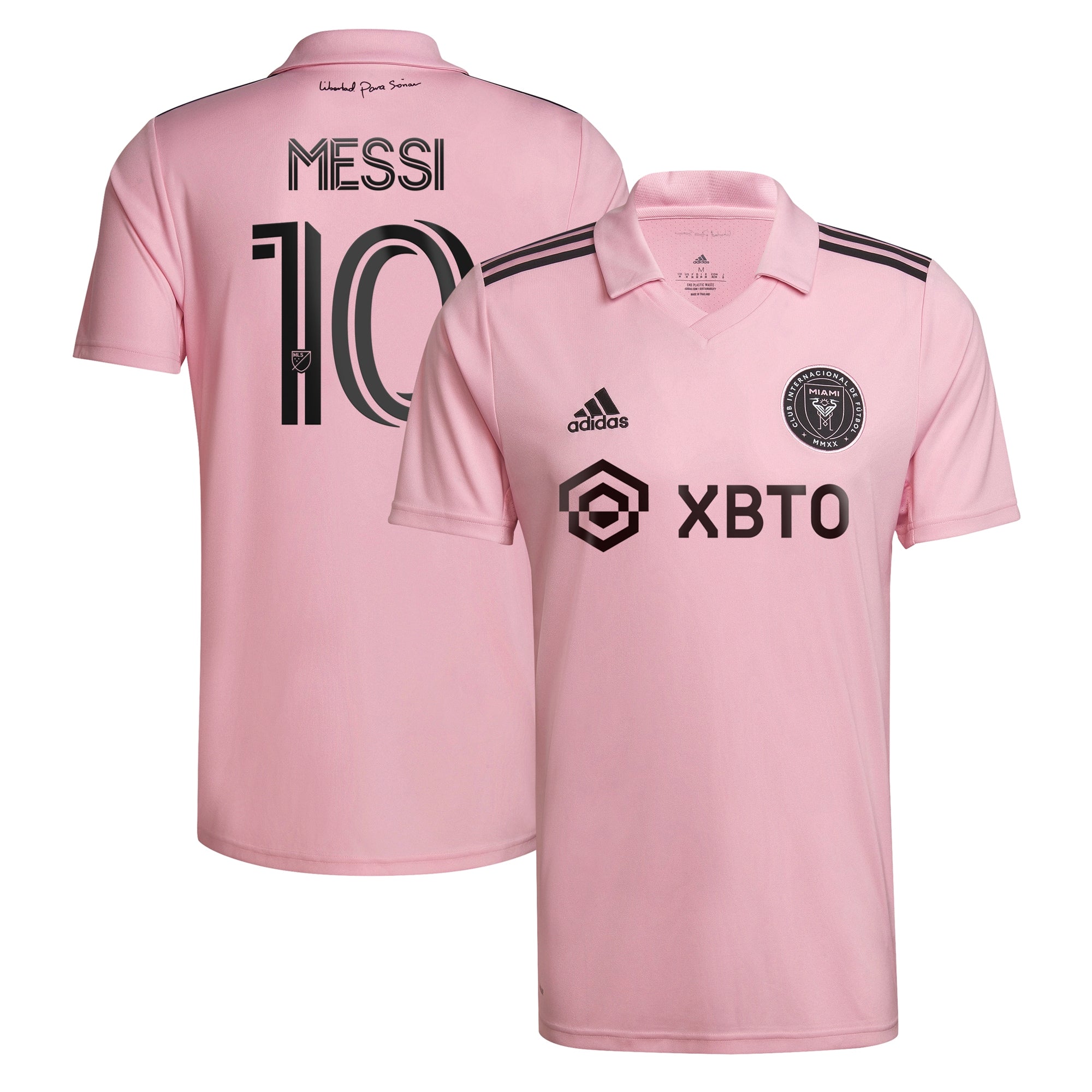 Lionel Messi Inter Miami CF 2023 The Heart Beat Kit Shirt - Pink