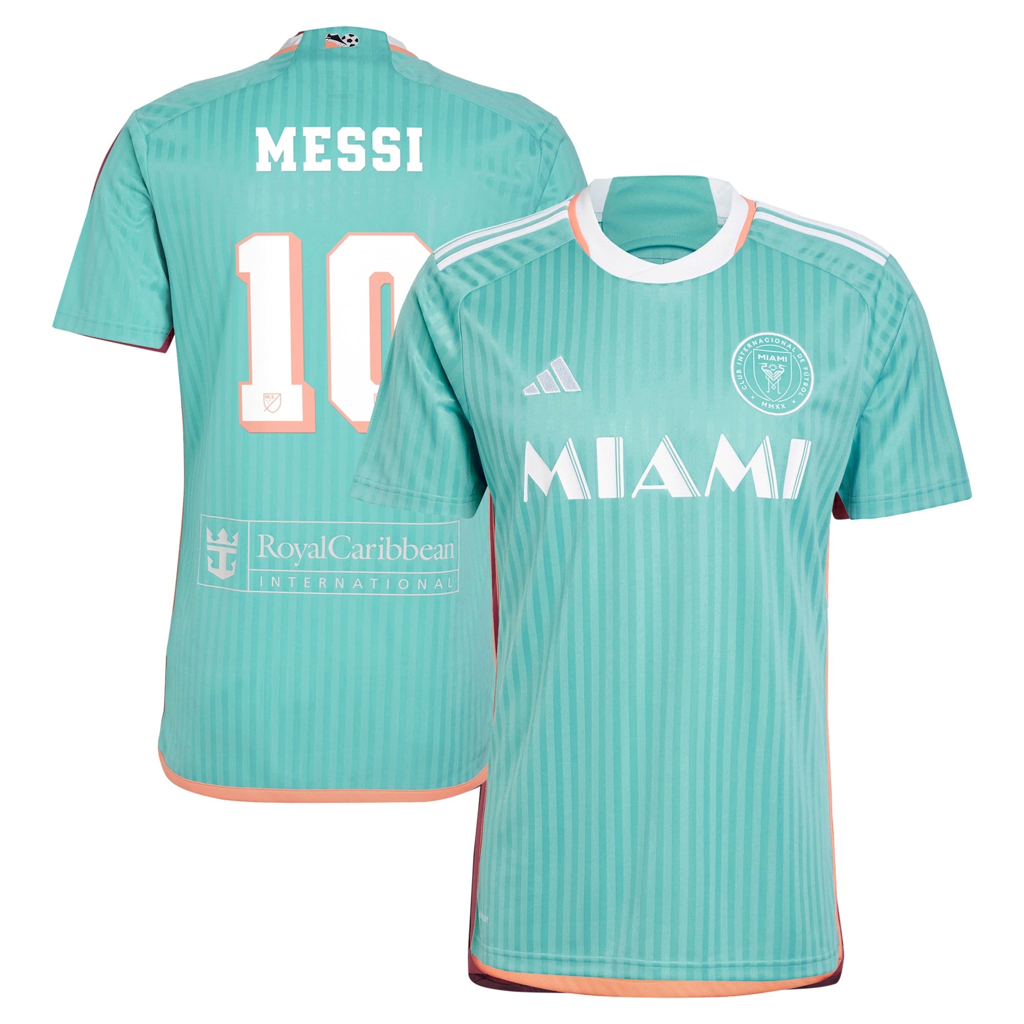 Lionel Messi Inter Miami CF 2024 Archive Player Shirt - Aqua