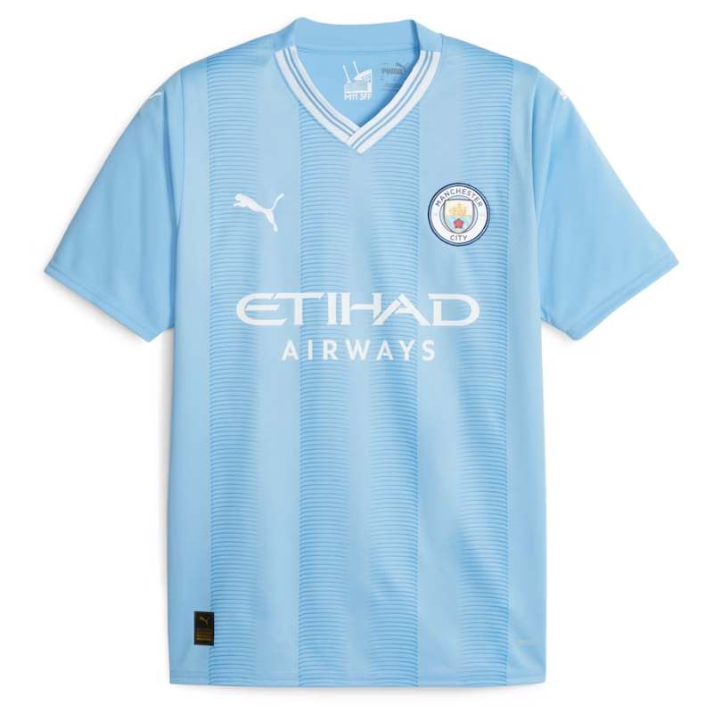 Manchester City 2023/24 Home Custom Shirt - Sky Blue
