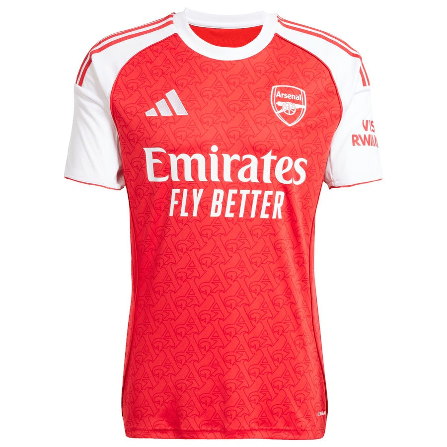 Martin Ødegaard Arsenal adidas 2025/26 Home Player Soccer Shirt - Red