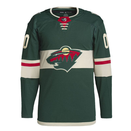 Minnesota Wild Team 2022 Custom Jersey Pro Official Green - Jersey Teams World