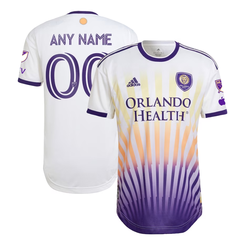 Orlando City SC Unisex Shirt 2023 Custom Jersey - White - Jersey Teams World