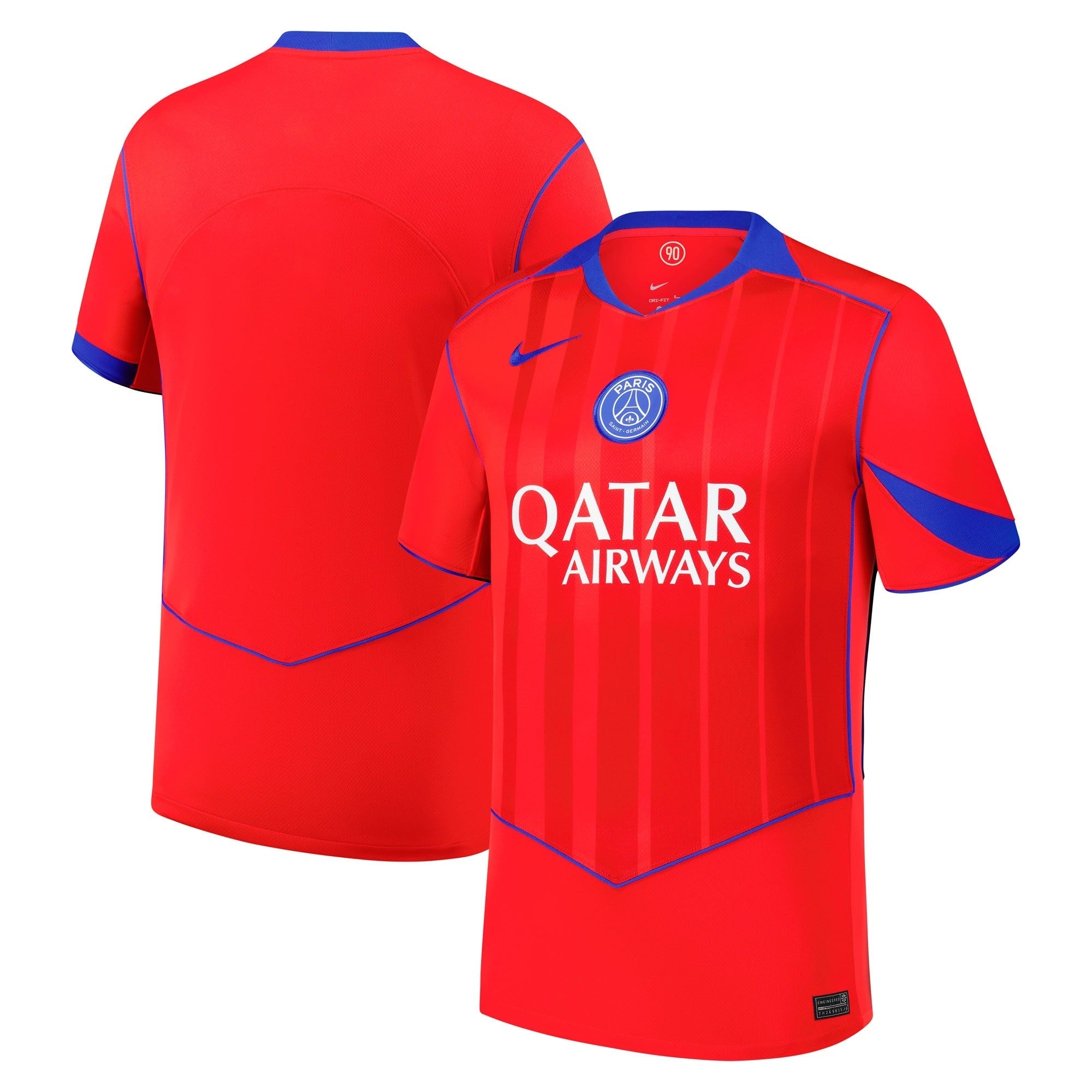 Paris Saint-Germain teams 2025/26 Third Custom Soccer Shirt - Red