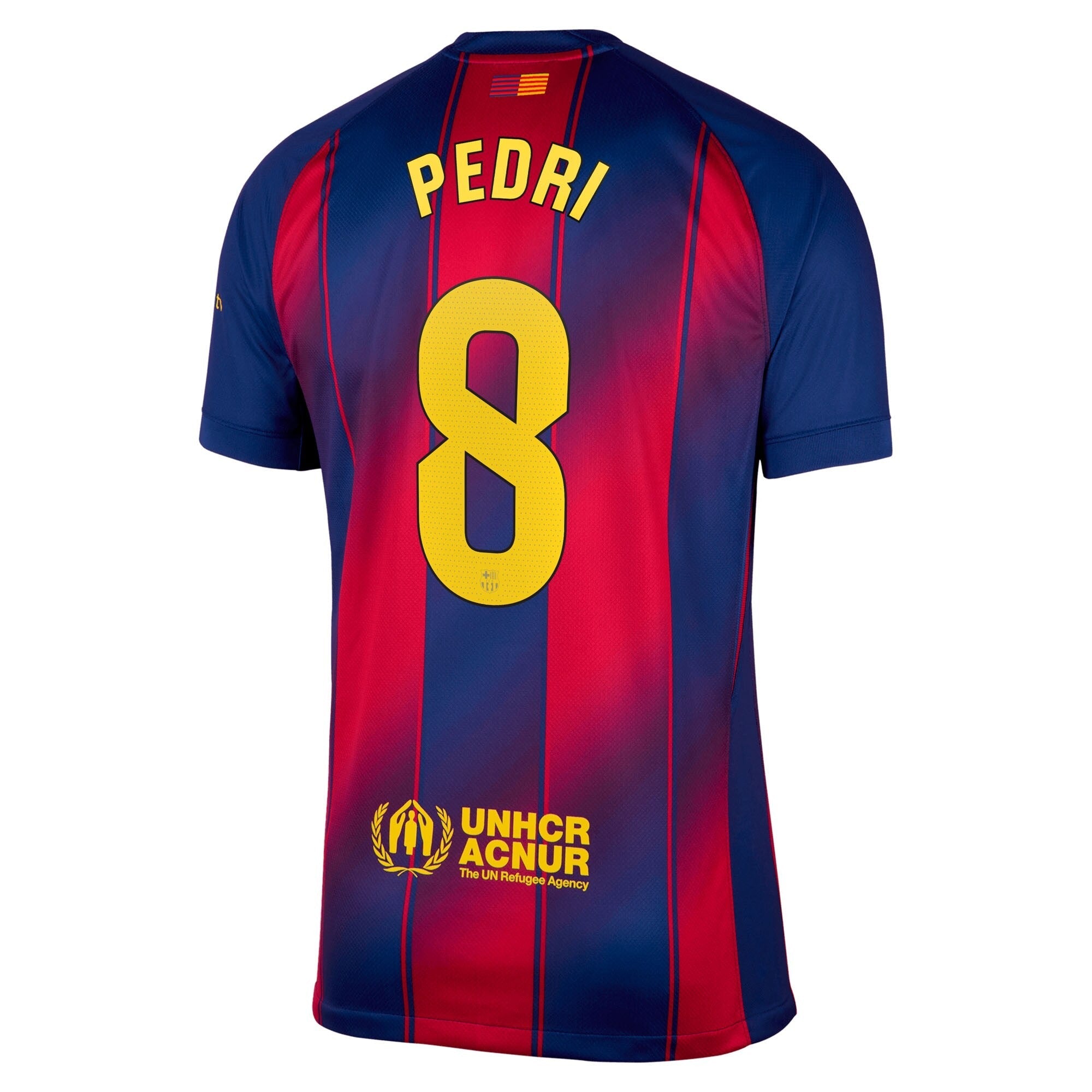 Pedri 8 Barcelona teams 2025/26 Home Soccer Shirt - Navy
