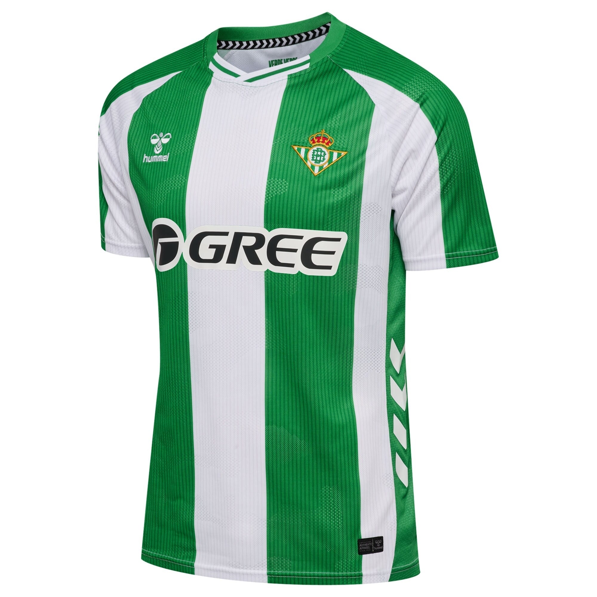 Real Betis Hummel Unisex Home 2025/26 Custom Soccer Shirt - Green