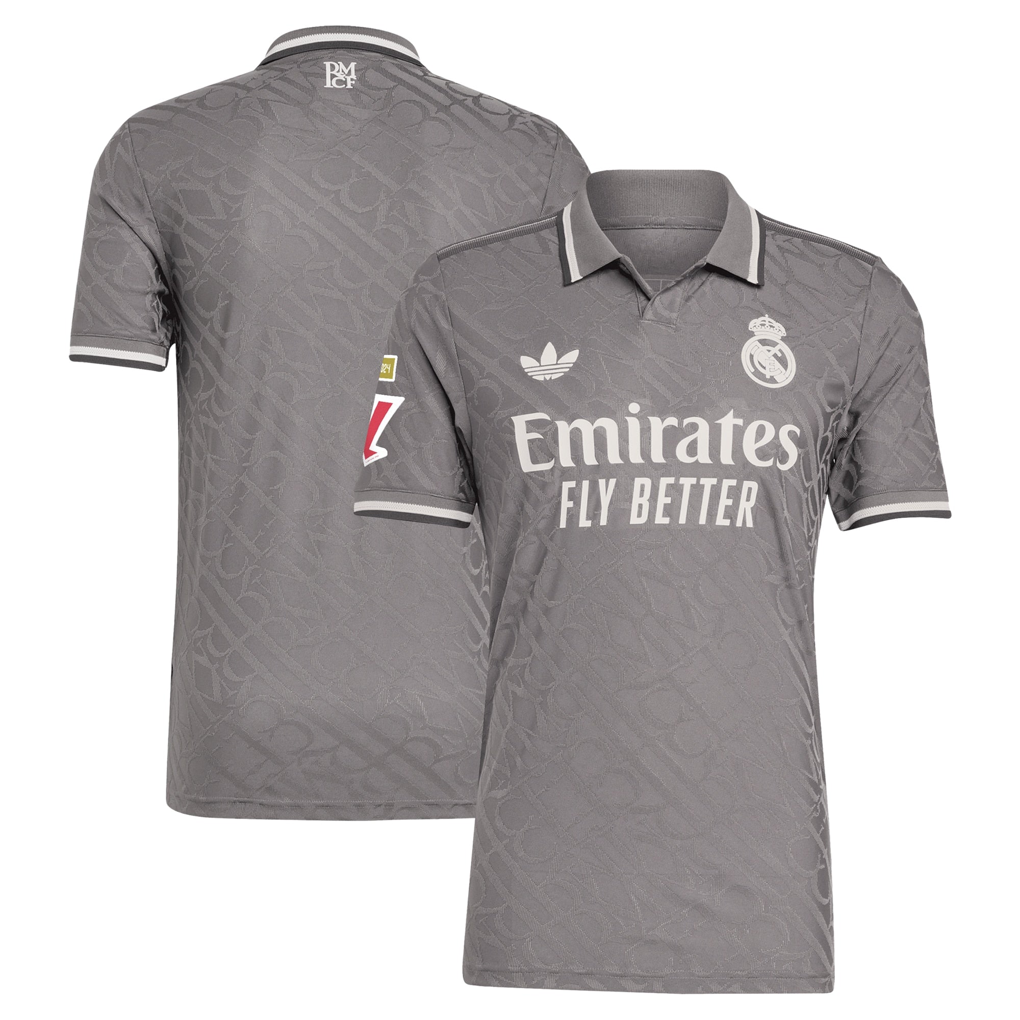 Real Madrid 2024/25 Third Shirt - Charcoal