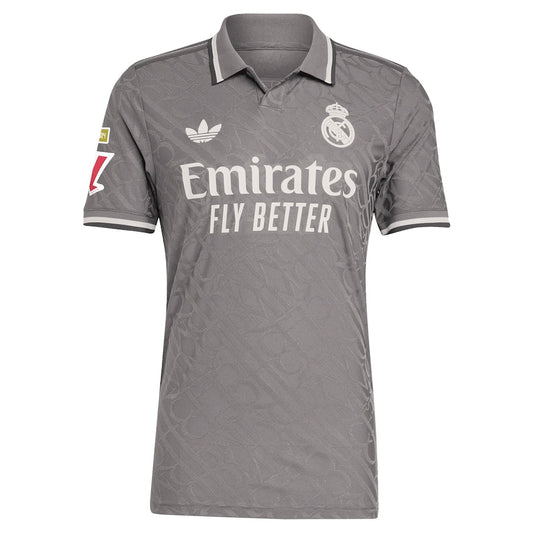 Real Madrid 2024/25 Third Player Kylian Mbappé 9 Shirt - Charcoal
