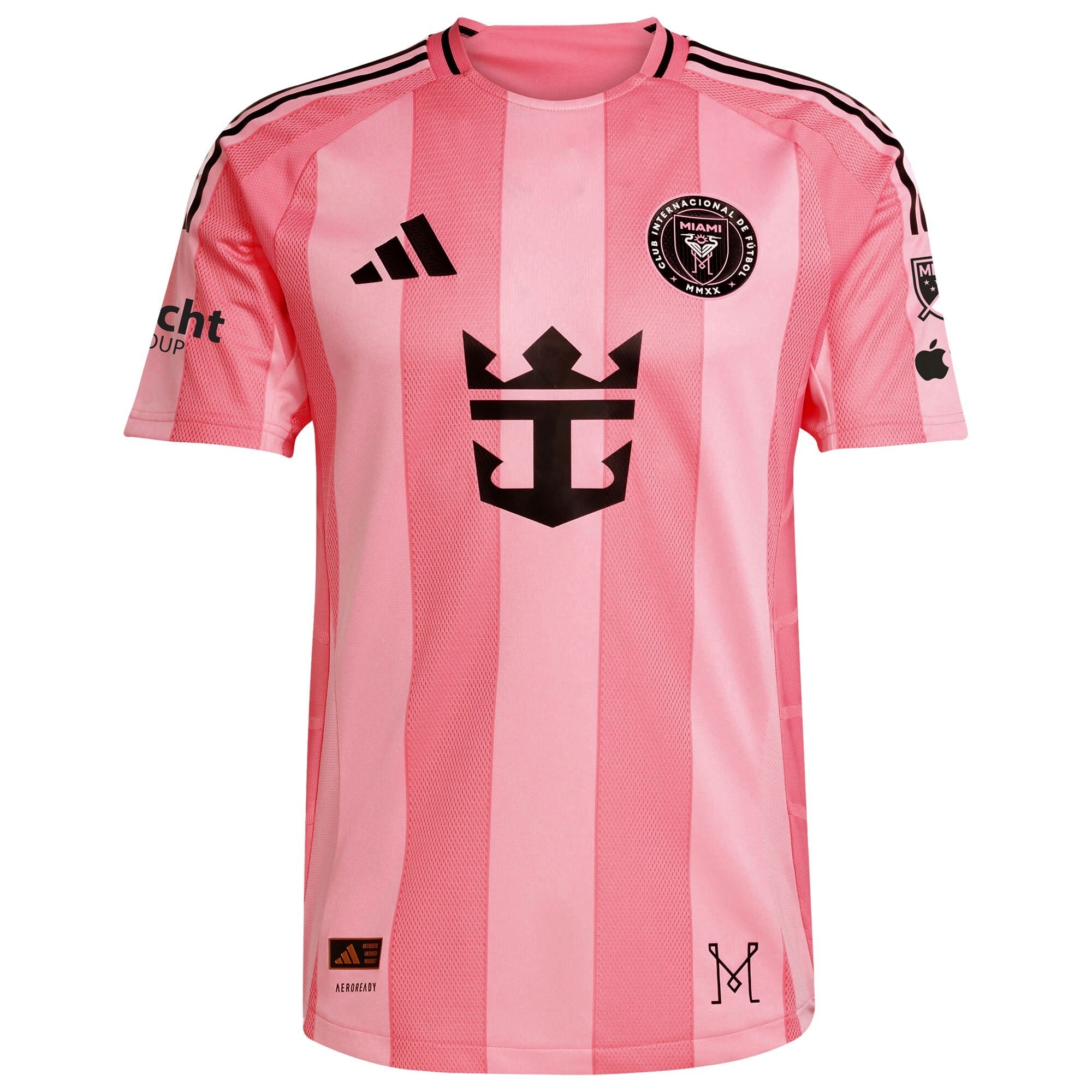 Rodrigo De Paul Inter Miami CF adidas 2025 Euforia Player Soccer Shirt - Light Pink