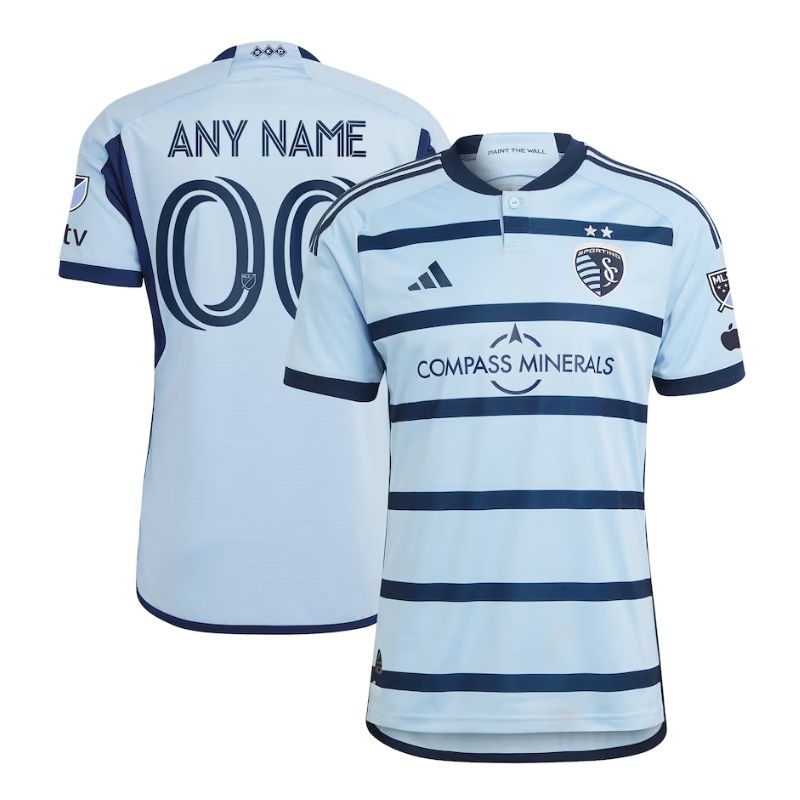 Sporting Kansas City Unisex Shirt 2023 Custom Jersey - Light Blue - Jersey Teams World