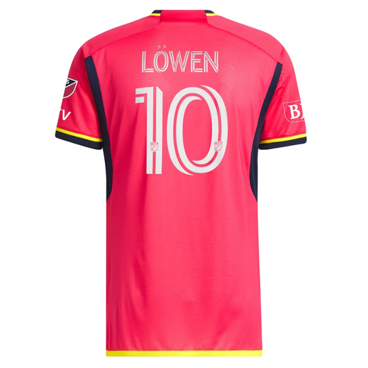 St. Louis City SC Eduard Löwen Unisex Shirt 2023 Player Jersey - Red - Jersey Teams World