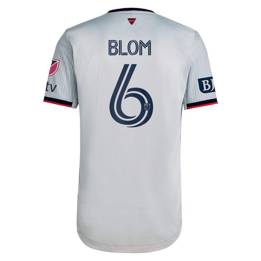 St. Louis City SC Njabulo Blom Unisex Shirt 2023/24 Player Jersey - Gray - Jersey Teams World