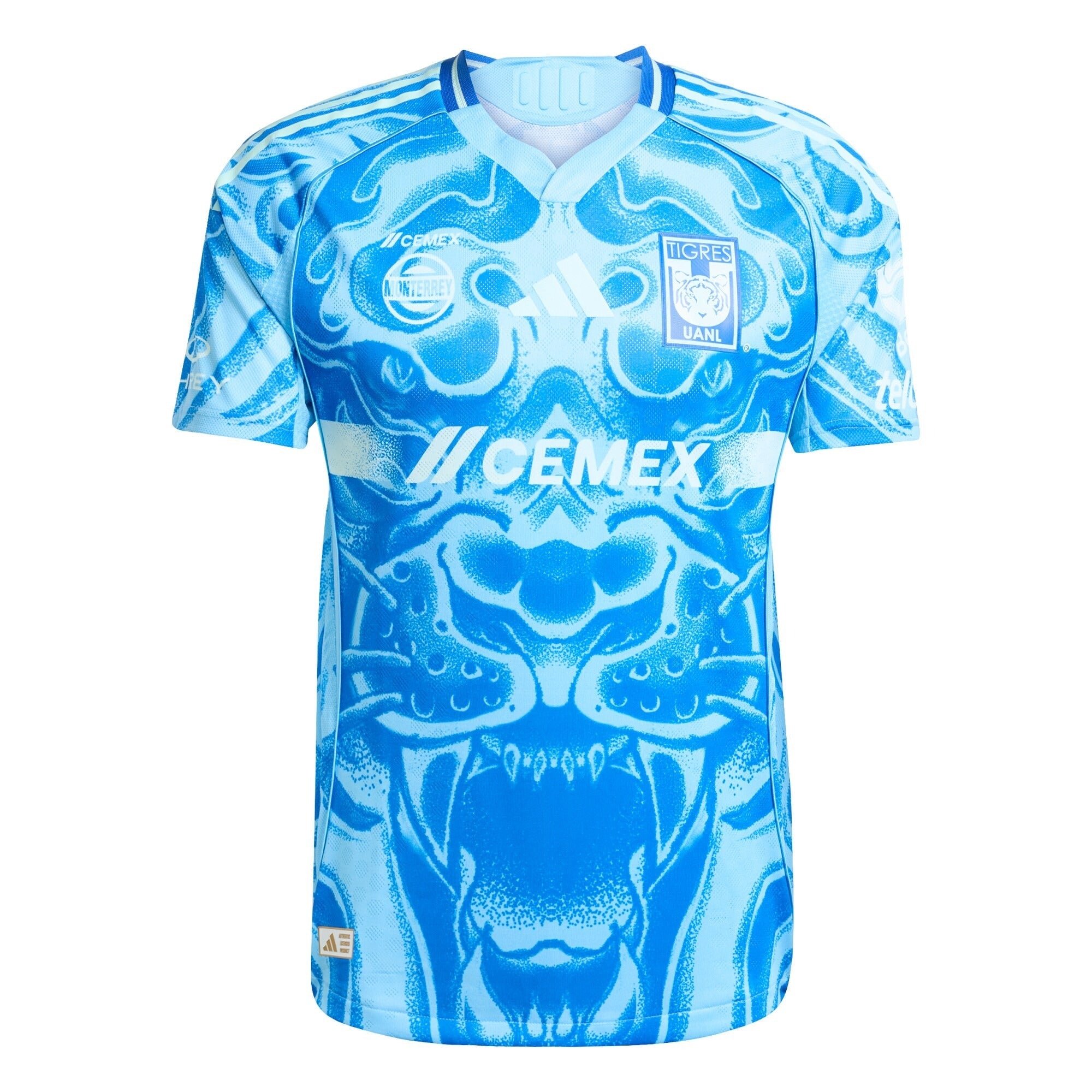 Tigres UANL adidas 2025/26 Away Soccer Shirt - Blue