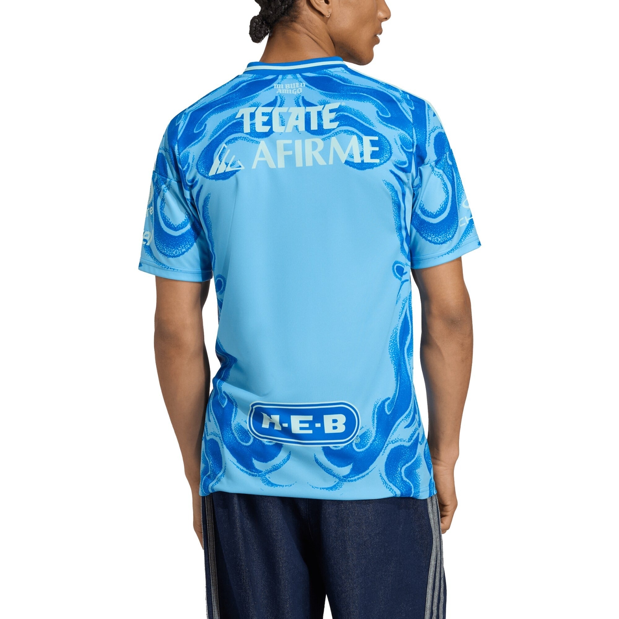 Tigres UANL adidas 2025/26 Away Soccer Shirt - Blue