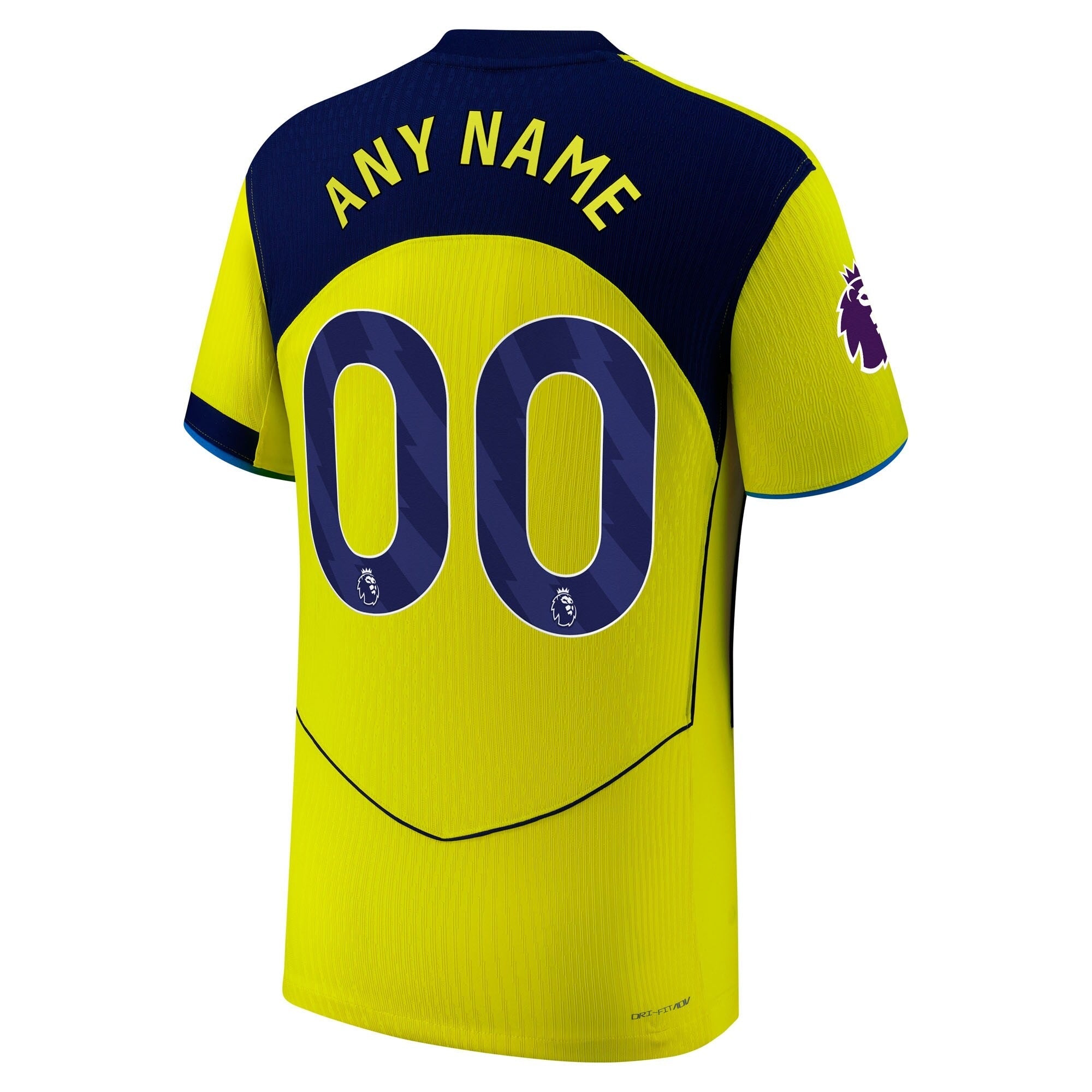 Tottenham Hotspur teams 2025/26 Third Customized Soccer Shirt - Yellow