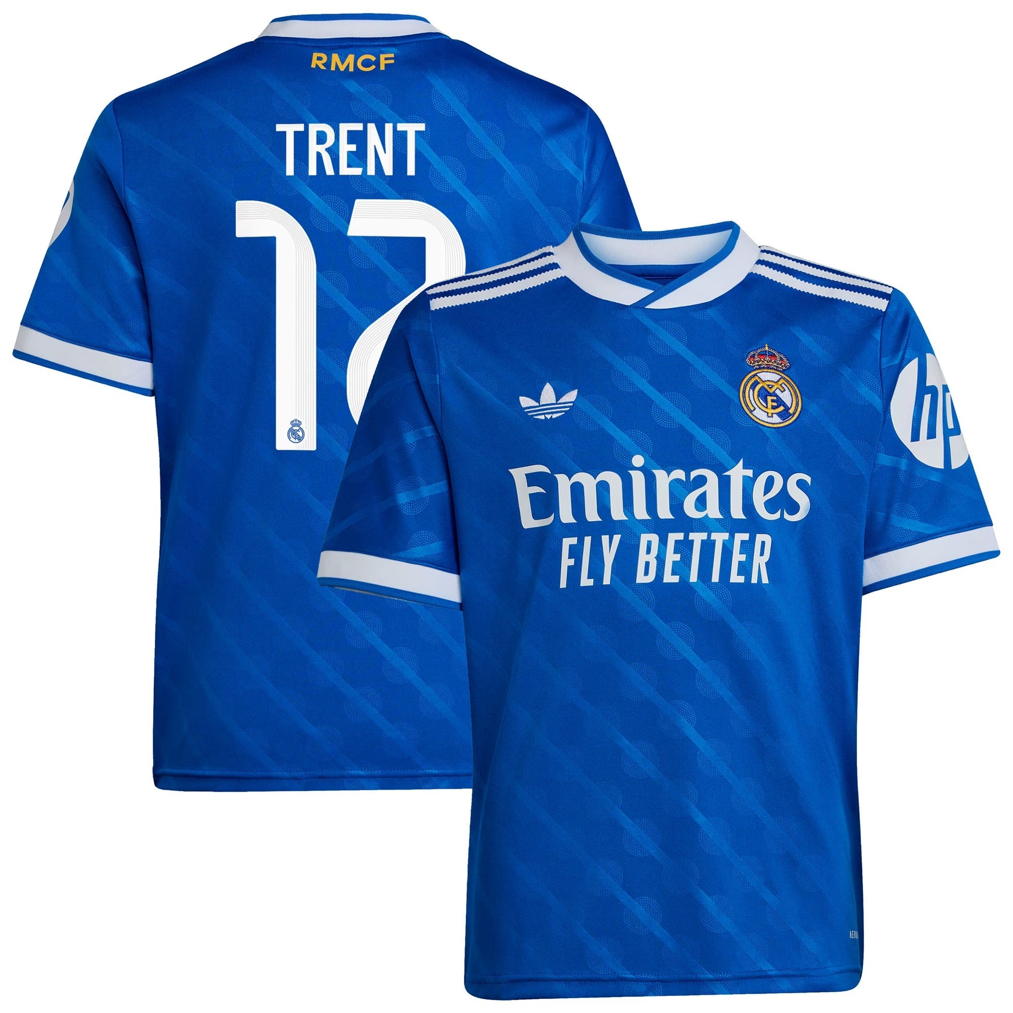 Trent Alexander-Arnold Real Madrid adidas 2025/26 Third Player Soccer Shirt - Blue