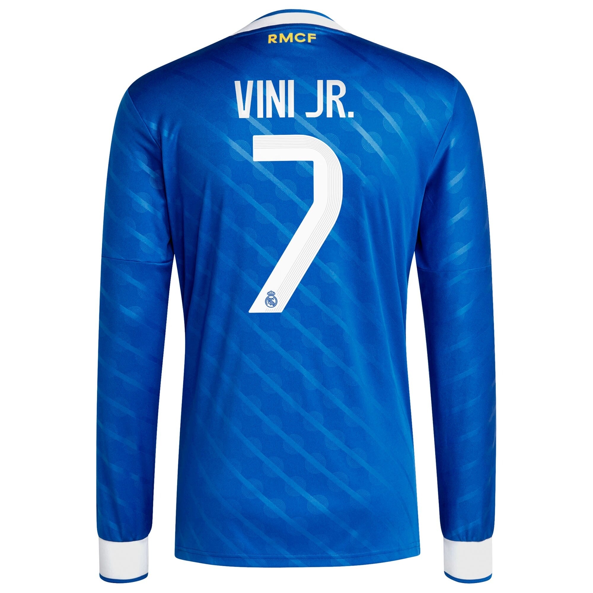 Vinicius Junior Real Madrid adidas 2025/26 Third Long Sleeve Player Soccer Shirt - Blue