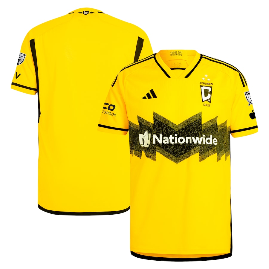 Columbus Crew 2024 The Home Kit Shirt - Yellow