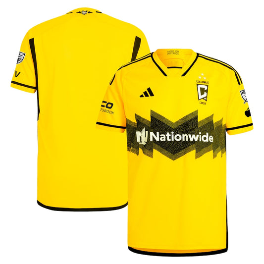 Columbus Crew 2024 The Home Kit  Shirt - Yellow