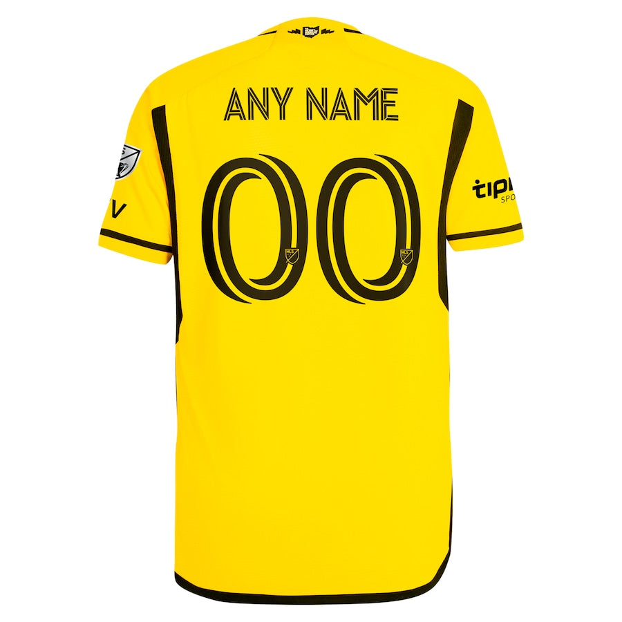 Columbus Crew 2024 The Home Kit Custom Shirt - Yellow
