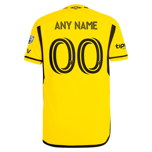 Columbus Crew 2024 The Home Kit  Custom Shirt - Yellow