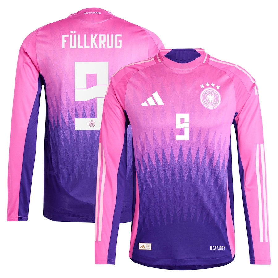 DFB Away Shirt 2024 - Long Sleeve with Füllkrug 9 printing