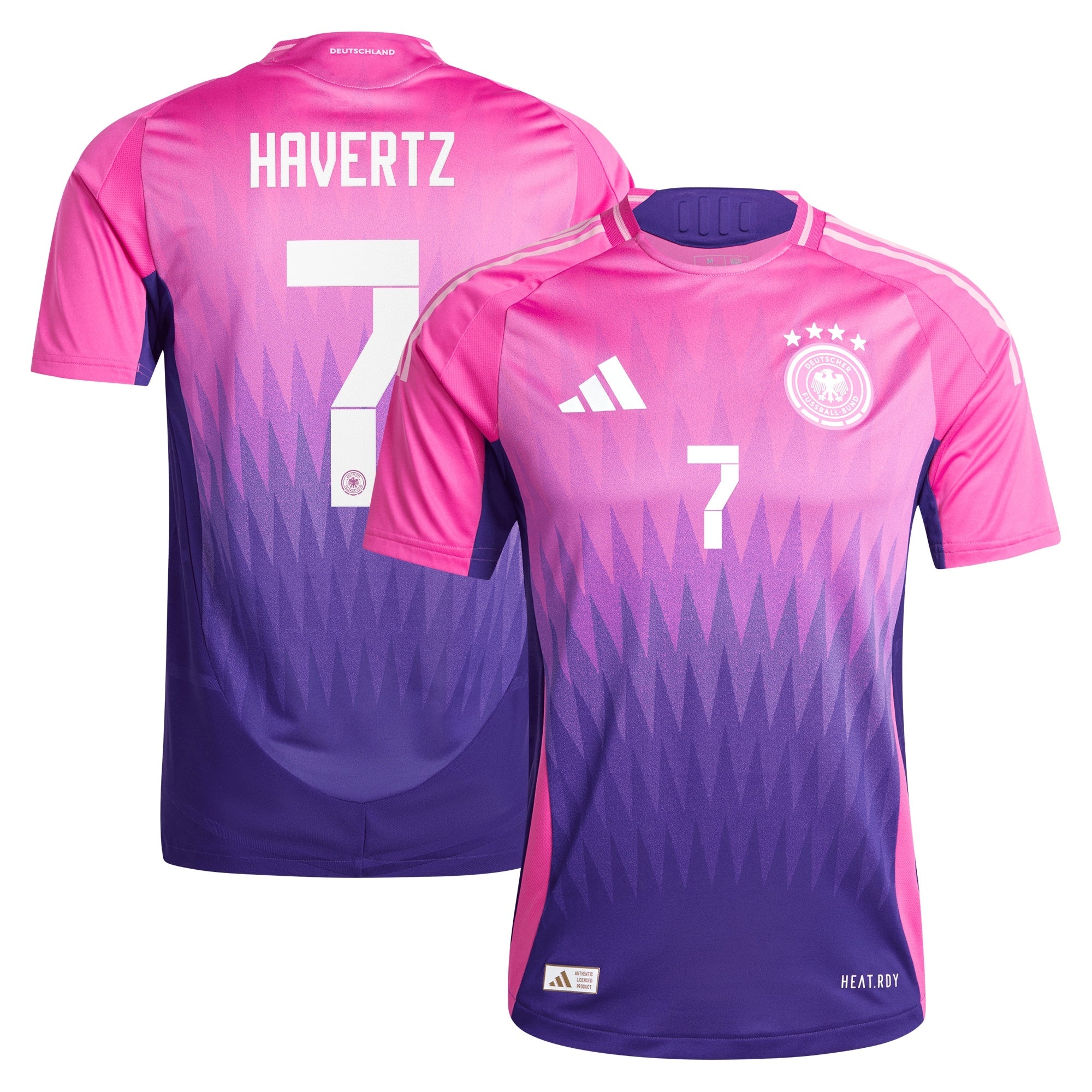 DFB Away Shirt 2024 with Havertz 7 printing