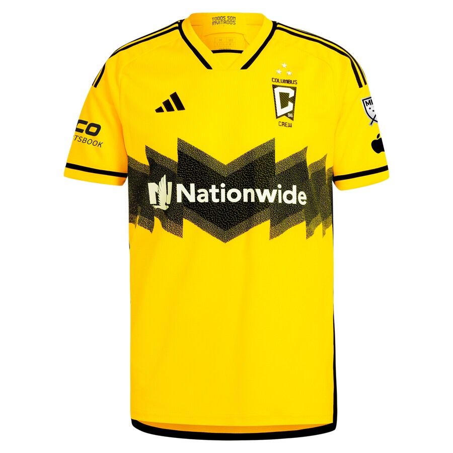 Cucho Hernández Columbus Crew 2024 The Home Kit Player Shirt - Yellow