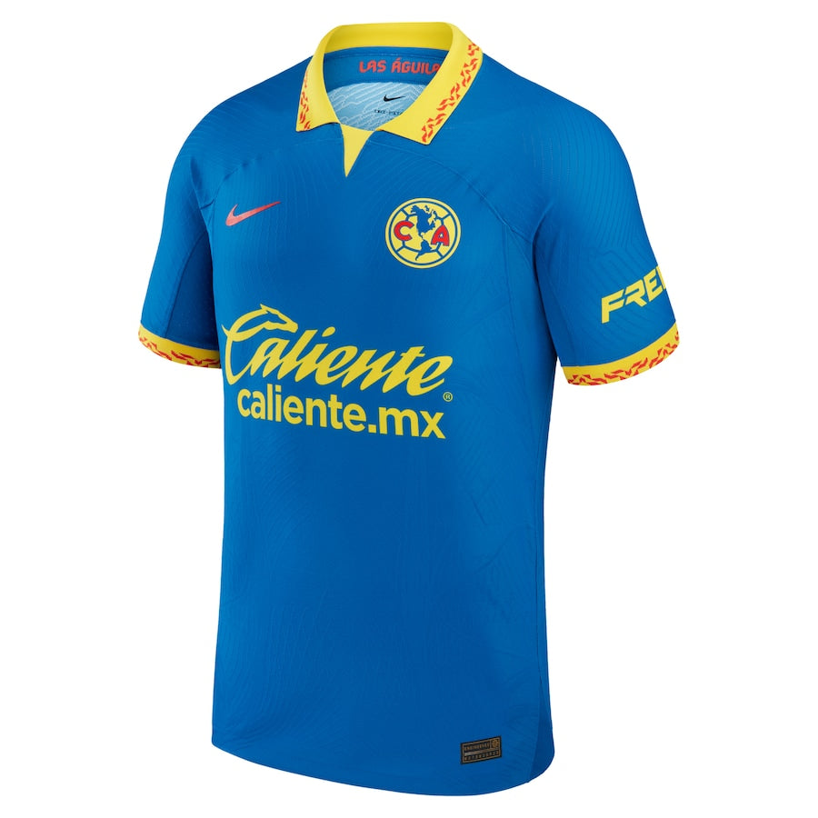 Alejandro Zendejas Club America Away 2023/24 Shirt - Blue