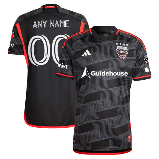 D.C. United 2024 The Icon Kit Custom Shirt – Black