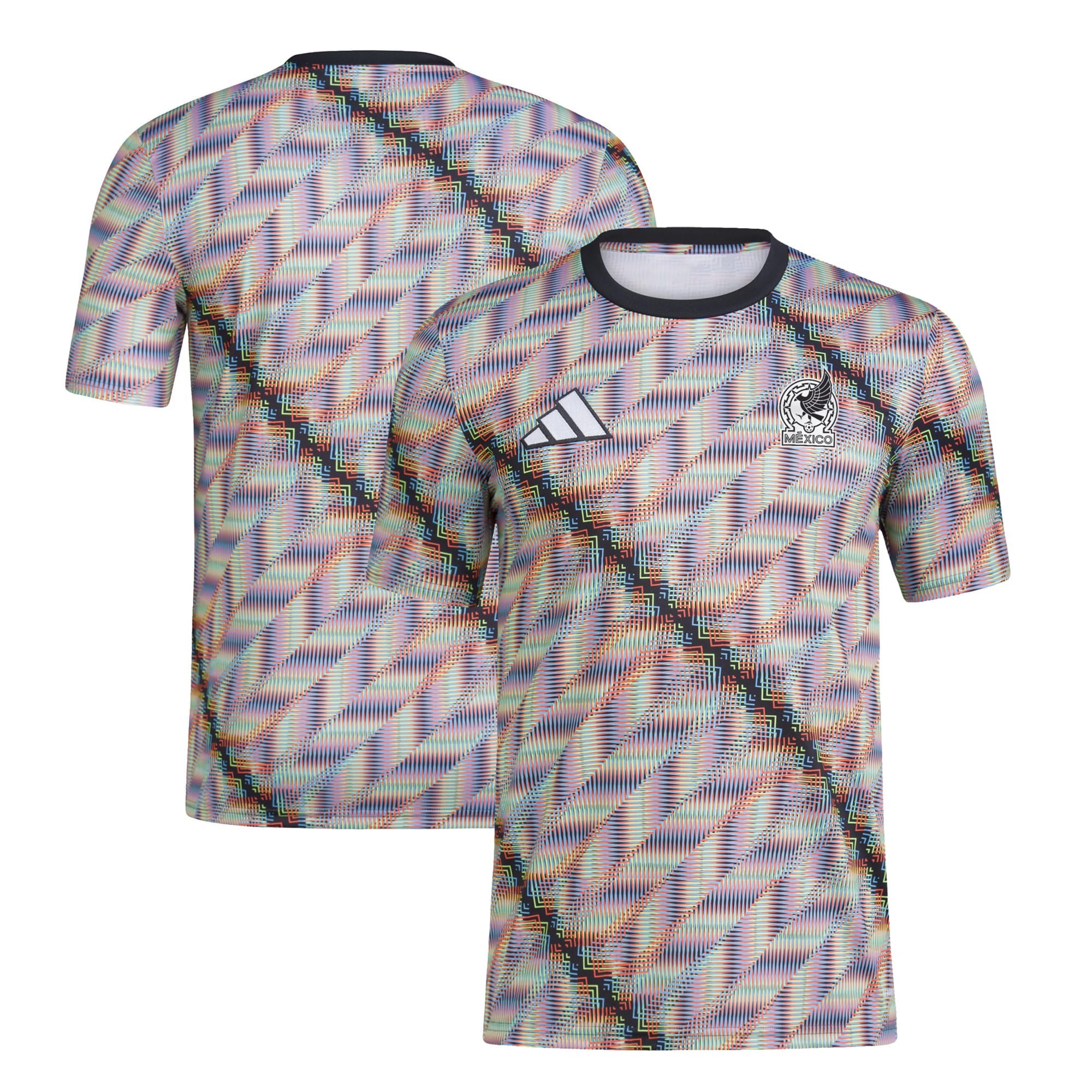 Mexico National Team 2024 Hispanic Heritage Pre-Match Top - Black